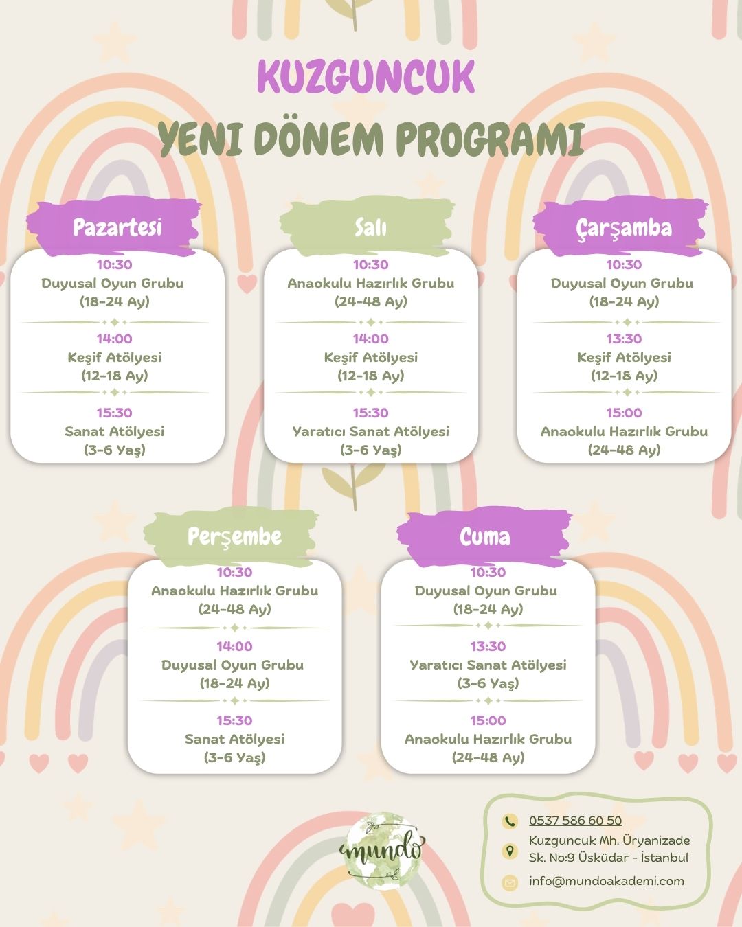 Anaokulu Hazırlık Grupları etkinliği fotoğrafı
