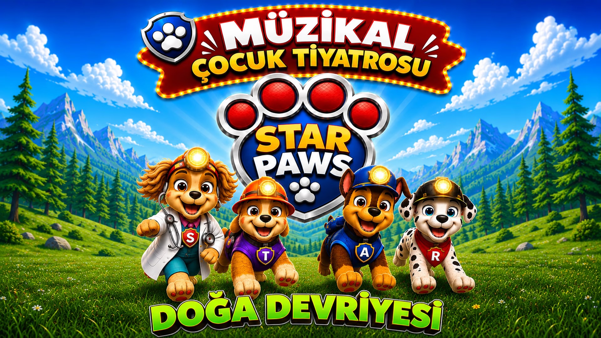 Star Paws Doğa Devriyesi etkinliği fotoğrafı