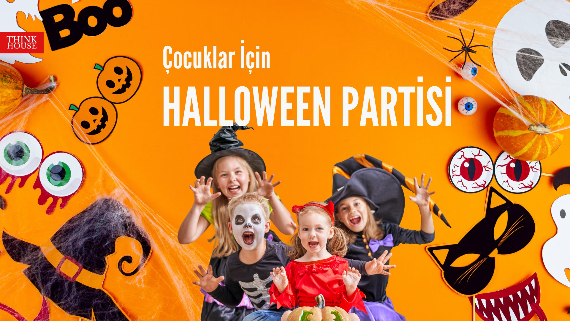 Çocuklar İçin Kostümlü Halloween Partisi (5-11 Yaş) etkinliği fotoğrafı